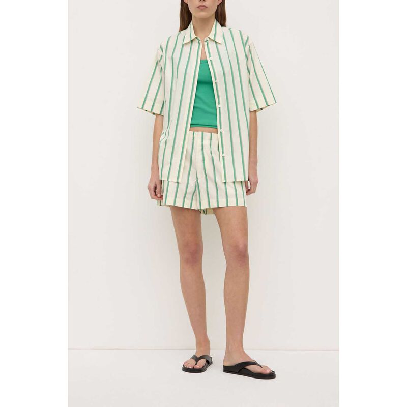 Assembly Label Agnes Stripe Short Butter Bright Green image number 3